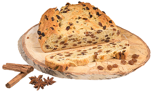 Rosienenstollen ohne Zucker Rosienenstollen ohne Zucker