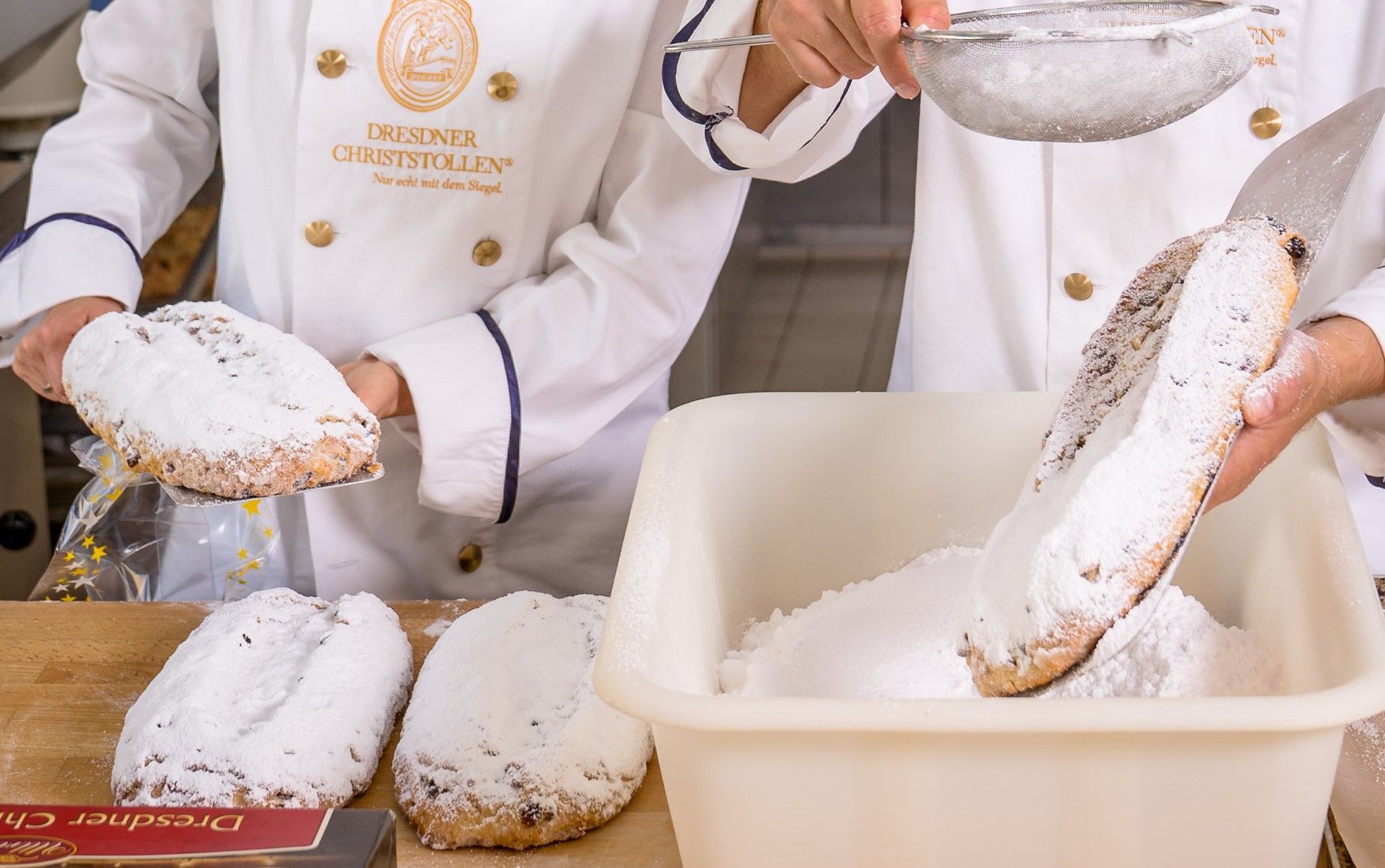 Original Dresdner Stollen mit Siegel! Christstollen online kaufen
