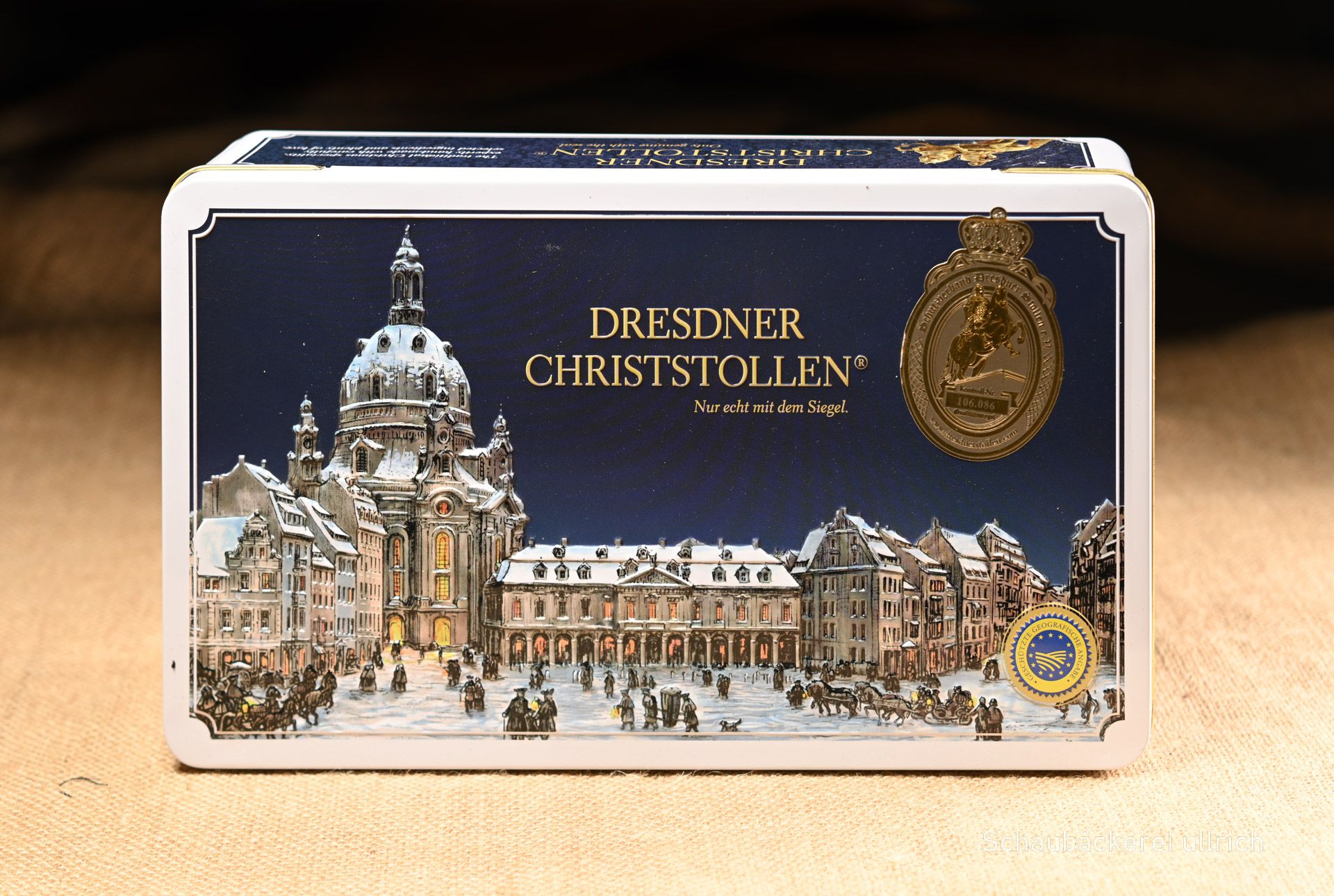 Original Dresdner Stollen mit Siegel! Christstollen online kaufen
